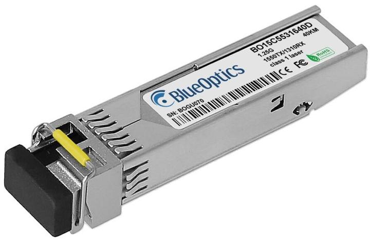 Produktbild BlueOptics Hirschmann SFP-GIG-BB LX+/LC EEC kompatibler © SFP Bidi Transceiver für Singlemode Gigabit Highspeed