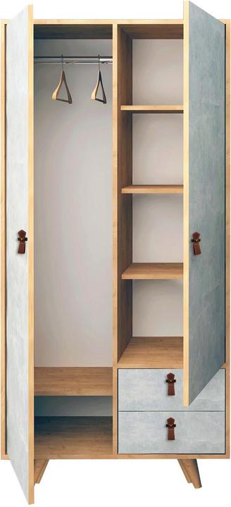 Actual product image Homitis Curtis (100 x 52 x 190 cm)