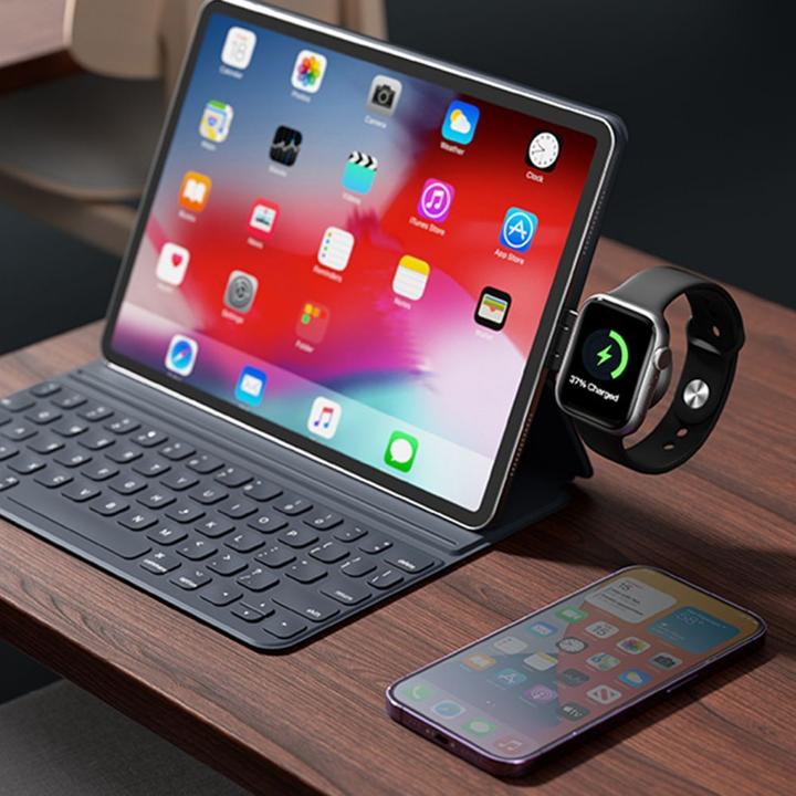 Produktbild Joyroom JR-WQS02 4-in-1 Foldable Charging Station (Lightning Version) (15 W)