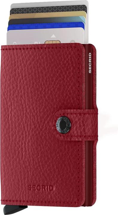 Image du produit Secrid Mini portefeuille végétal tanné Rosso-Bordeaux