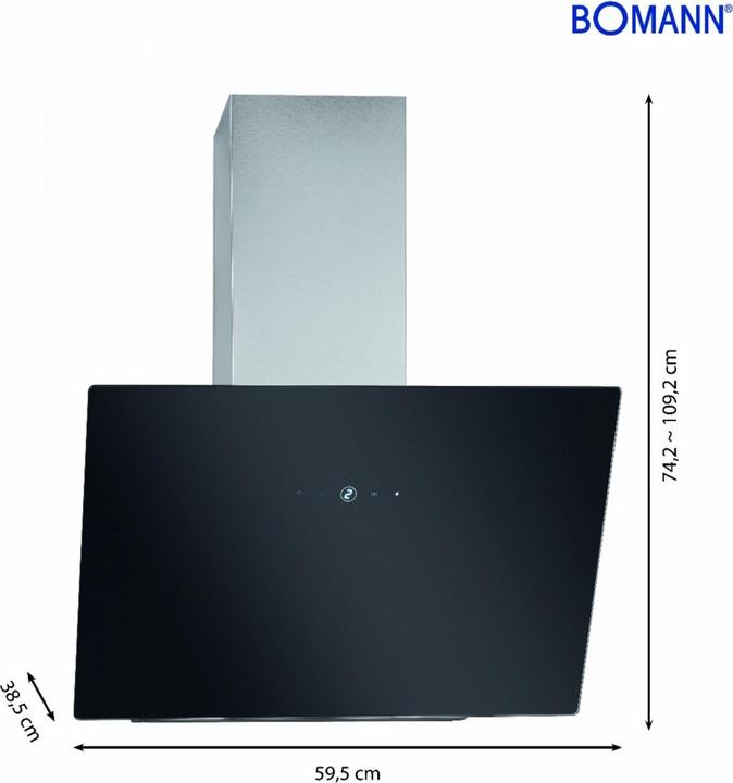 Produktbild Bomann DU 7606.1 G (Wandhaube)