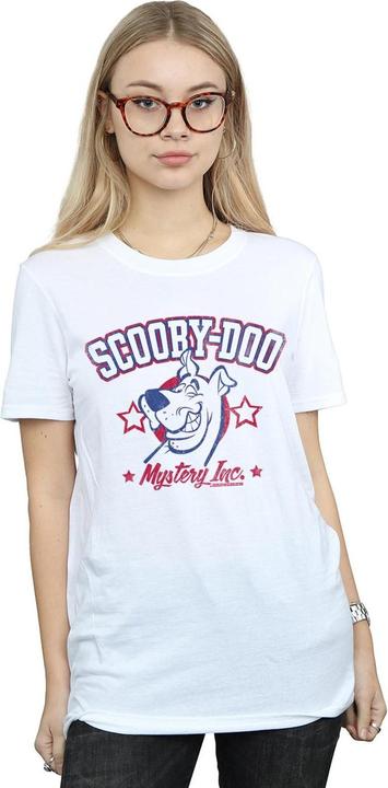 Immagine prodotto Scooby Doo Collegiate Mystery Inc Maglietta Ampia Donna (L)