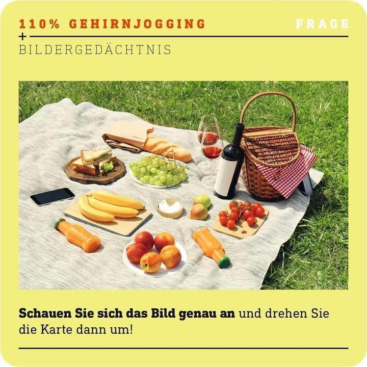 Actual product image 110% brain jogging (German)
