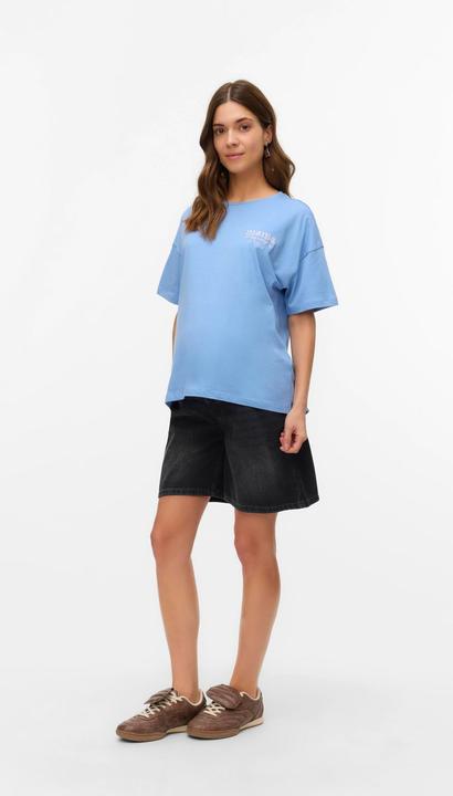 Produktbild Mamalicious Normal geschnitten Mid Rise 5-Pocket-Shorts Jeans-Shorts (S)