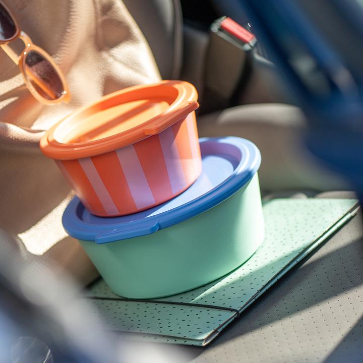 Productafbeelding Koziol Schaal Nora Box 18,8 cm, 1 stuk, Sweet Green/Strong Blue (18.80 cm, 1.30 l, 1 x)