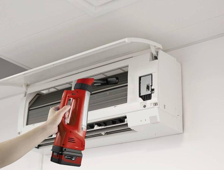 Produktbild Toolcraft Fensterreiniger Schwarz, Rot