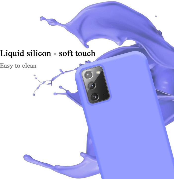 Immagine prodotto Cadorabo Copertura della cassa del silicone liquido TPU (Samsung Galaxy Note 20)