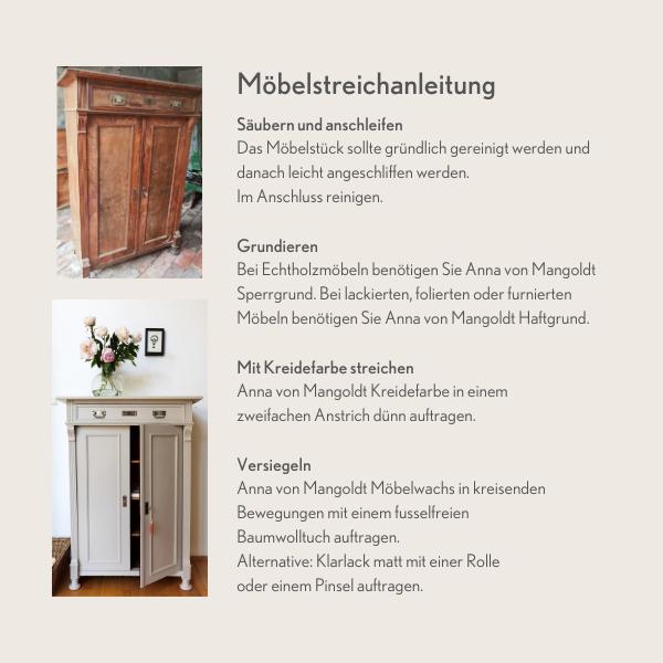 Actual product image Anna von Mangoldt Ginkgo 057 - Chalk colour (Ginkgo 057, 1 l)