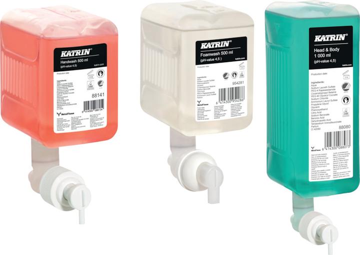Actual product image Katrin Soap Cartridge Inclusive Refill (Liquid soap, 500 ml)