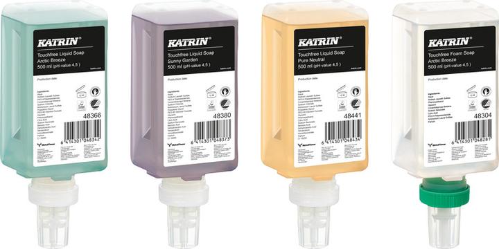 Produktbild Katrin Seifenkartusche Touchfree (Flüssigseife, 500 ml)