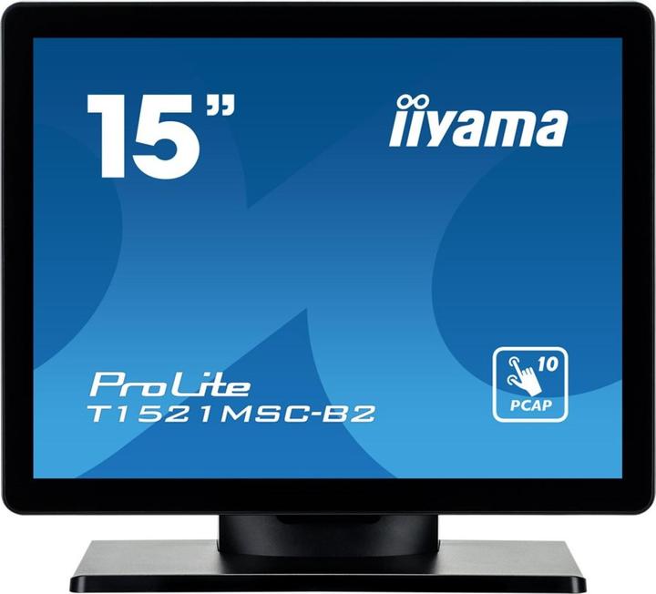 Actual product image iiyama TFT T1521MSC 38cm TN PCAP (1024 x 768 pixels, 15")