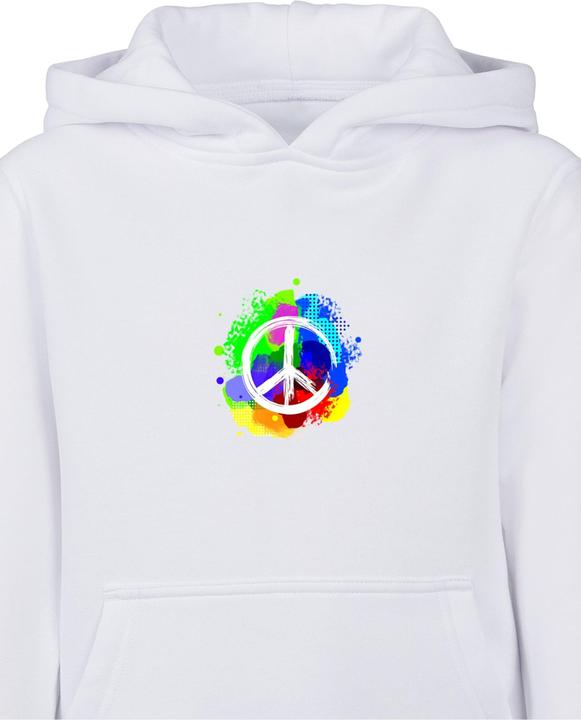 Actual product image Merchcode Peace - Graffiti Basic Kids Hoody - 174519 (146)