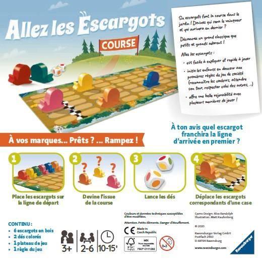 Immagine prodotto Ravensburger Vai con le lumache (Francese)