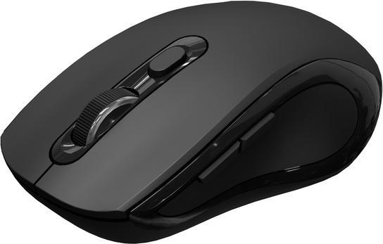 Image du produit C-Tech WLM-12BK/Ergonomick??/Optick??/Pro prav??ky/Bezdr??tov? USB + Bluetooth/??ern? (Sans fil)