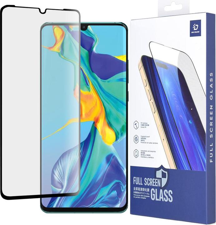 Dux Ducis - Tempered Glass - Huawei P30 Pro / P30 Pro New Edition - Black (1 Stück, Huawei P30 Pro New Edition, Huawei P30 Pro)