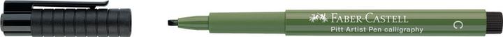 Actual product image Faber-Castell Ink pens Pitt Artist Pen Calligraphy 8 colours (Blue, Black, Brown, Green, White, Yellow, Rose, 8 x)
