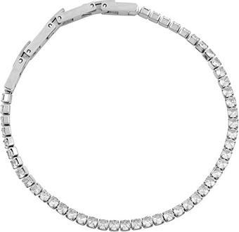 Liu Jo Glittering Steel Bracelet with Crystals MLJ336