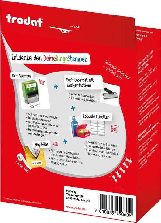 Produktbild Trodat Deine Dinge