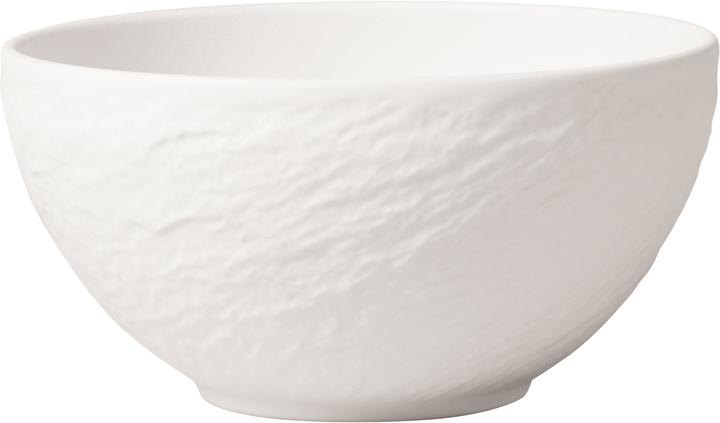 Bol Fabbricazione Rock blanc (14 cm, 0.65 l, 1 x)