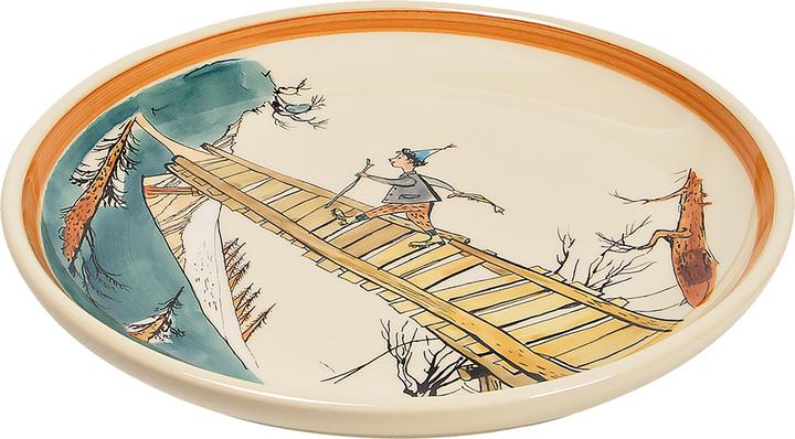 Ursli sur la passerelle (1 x, 21 cm)