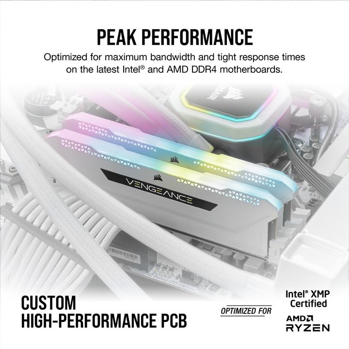 Produktbild Corsair Vengeance RGB Pro SL (4 x 16GB, 3600 MHz, DDR4-RAM, DIMM)