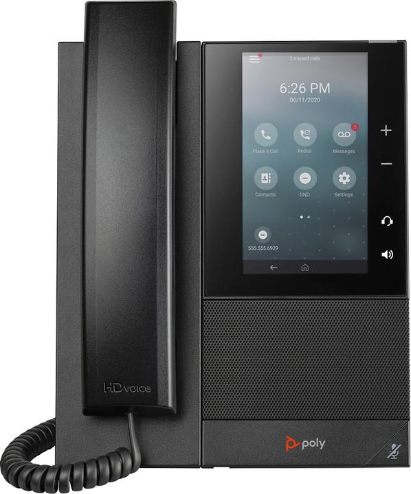 Actual product image Poly Ccx 505 Media Phone Opensip Poe