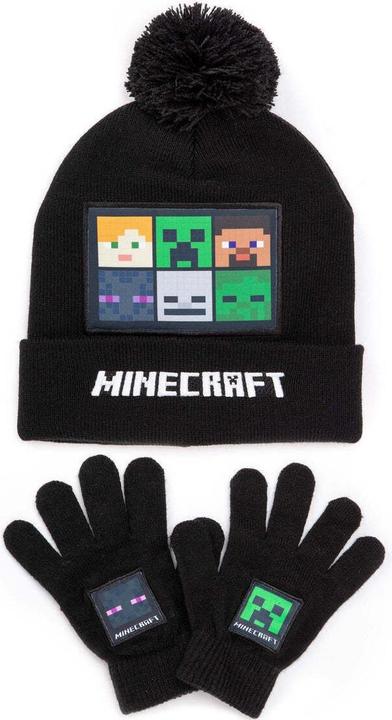 Immagine prodotto Minecraft Set cappello sciarpa e guanti