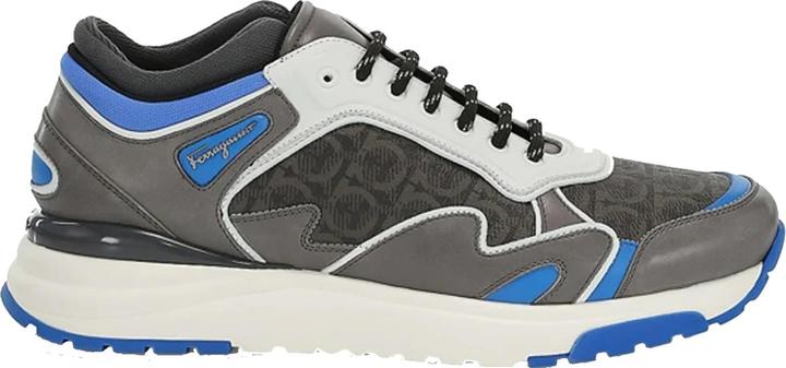 Image du produit Salvatore Ferragamo Leather Logo Sneakers (45)