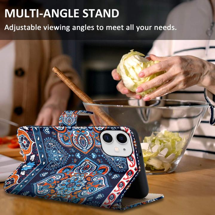 Actual product image Cadorabo Book cover with print (Apple iPhone 11)