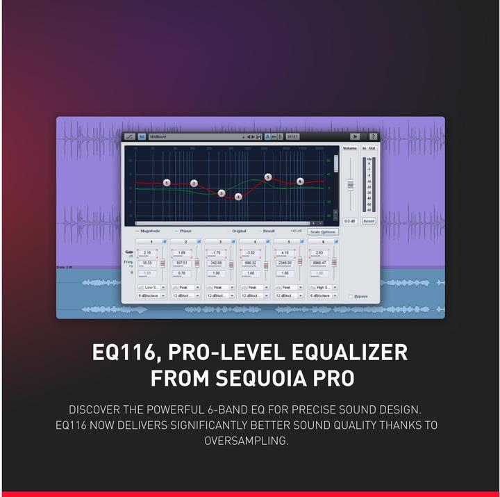 Actual product image Magix SAMPLITUDE Music Studio X8 Download Code (1 User, 1 Devices/Users, unlimited)
