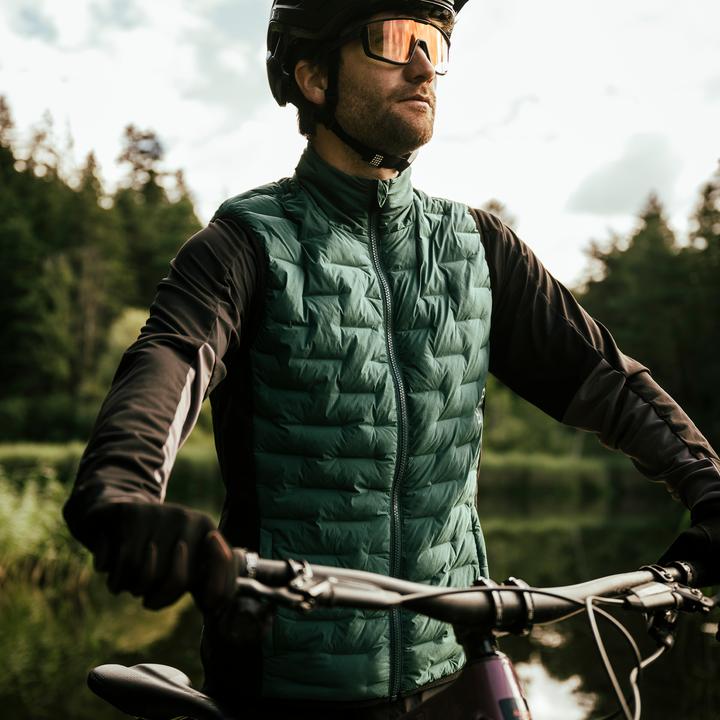 Produktbild ION Bike Vest Thermolite Hybrid Shelter men - deep-forest (XL)