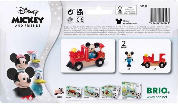 Actual product image Brio Mickey Mouse Locomotive