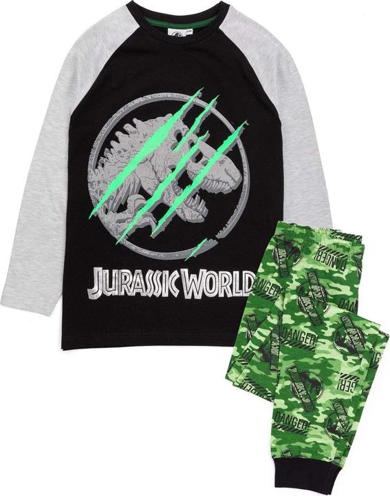 Jurassic World Schlafanzug Jungen Langärmlig