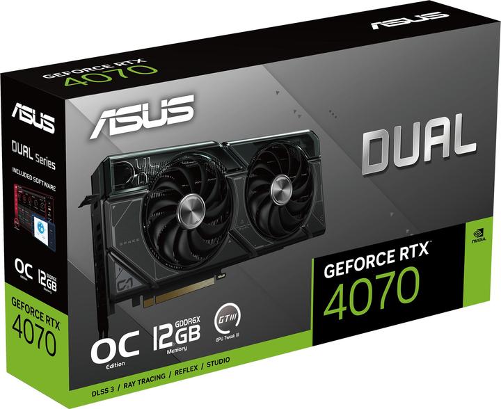 Produktbild ASUS DUAL RTX 4070 OC 12G (12 GB)