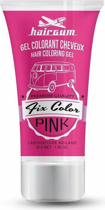 Produktbild Hairgum FIX COLOR gel colorant #pink 30 ml (Pink)