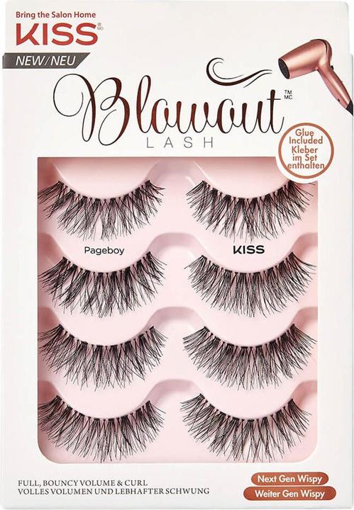 Image du produit KISS Blowout Lash Multipack Pageboy (Cils artificiels)