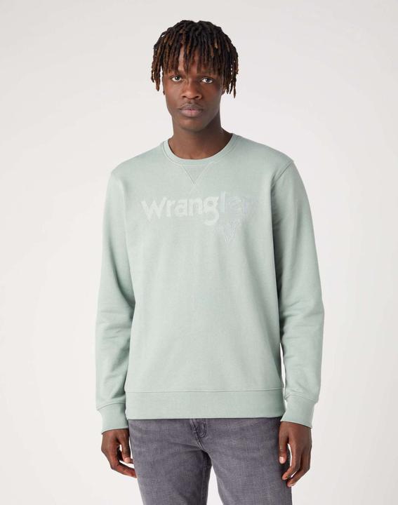 Actual product image Wrangler Logo Crew Sweat (S)