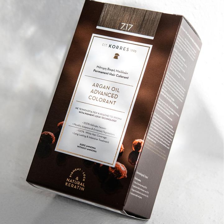 Produktbild Korres Argan Oil Hair Color (7.17 Mittelblond Beige)