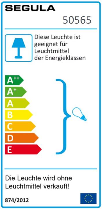 Label énergétique Segula Pendentif lumineux LED E27 Pendentif (E27)