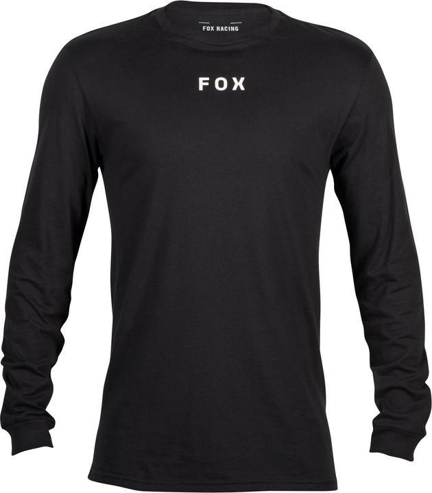 Fox Tee 23 Flora Ls Prem Blk M (M)