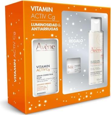 Avène Avene Pack Vitamin Activ Cg Serum 30ml, Hyaluron Activ B3 Creme 7ml, Micellar Water 100ml (30 ml)