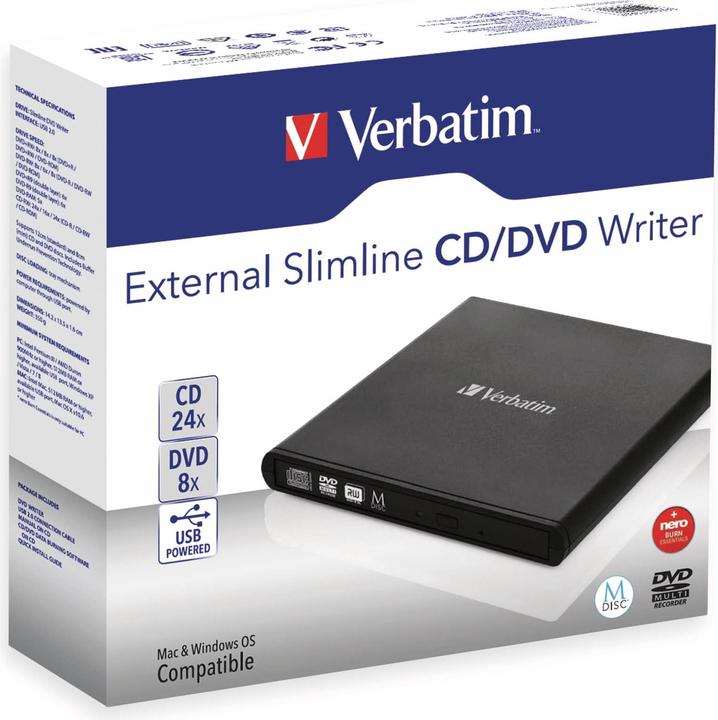 Produktbild Verbatim Slimline (DVD Brenner)