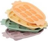 Actual product image Haakaa Silicone Nibble Tray - Apricot