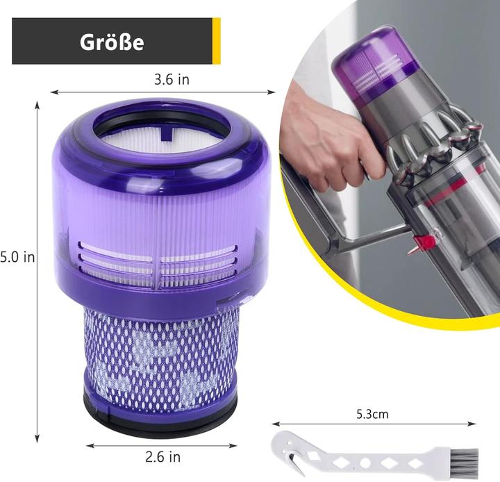 Produktbild Pibonus Ersatzfilter für Dyson V11