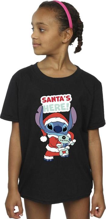Immagine prodotto Disney Lilo & Stitch Santa's Here Maglietta Ragazze (116)
