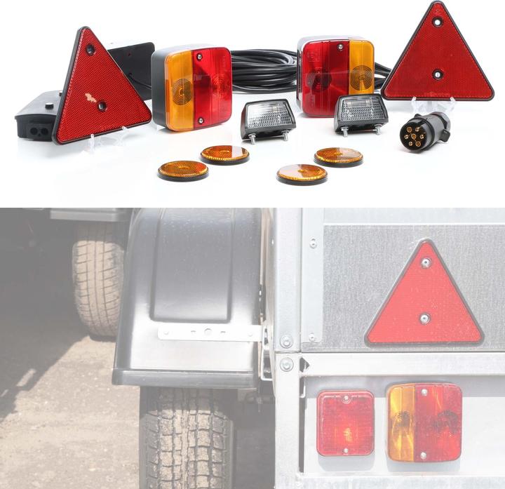Image du produit Wiltec Kit d'éclairage de la remorque