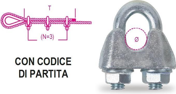 Actual product image BETA 080169622 8016U-K Stahldrahtklammer 22 Ø mm