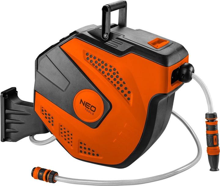 Produktbild Neo Tools hose with automatic reel 20M + 2M working pressure 10 bar pp housing PVC hose (20 m)