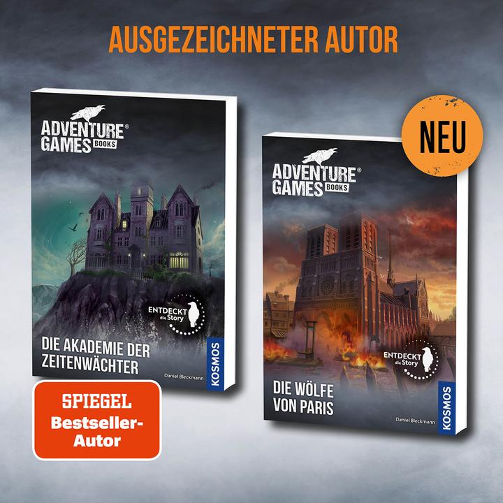 Immagine prodotto Kosmos Adventure Games® - Books: Die Akademie der Zeitenwächter (Tedesco, Daniel Bleckmann, 2022)