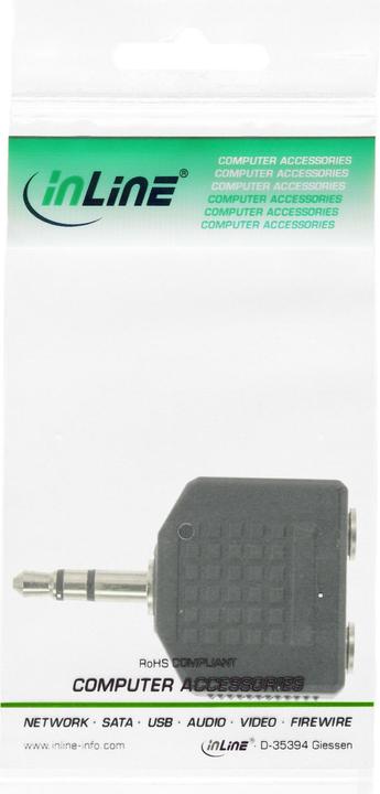 Image du produit InLine adaptateur audio (Commutateur audio)